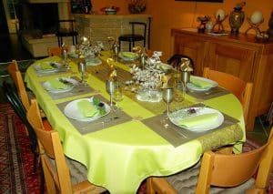 Table de réveillon