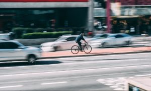 cycliste urbain