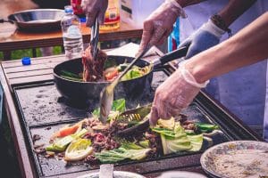 La cuisine en plein air