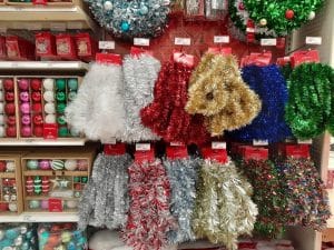 les guirlandes de Noël