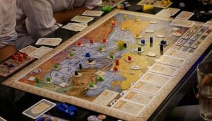 une soirée jeux de société